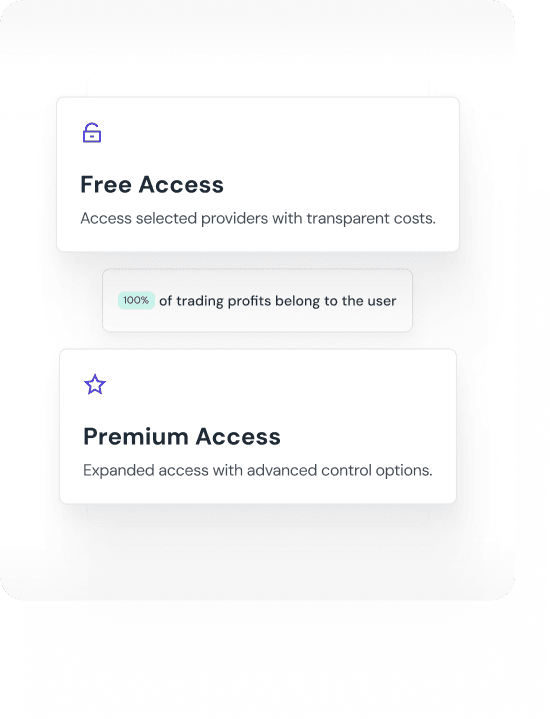 Free and Paid Plans — Profits Belong to You
